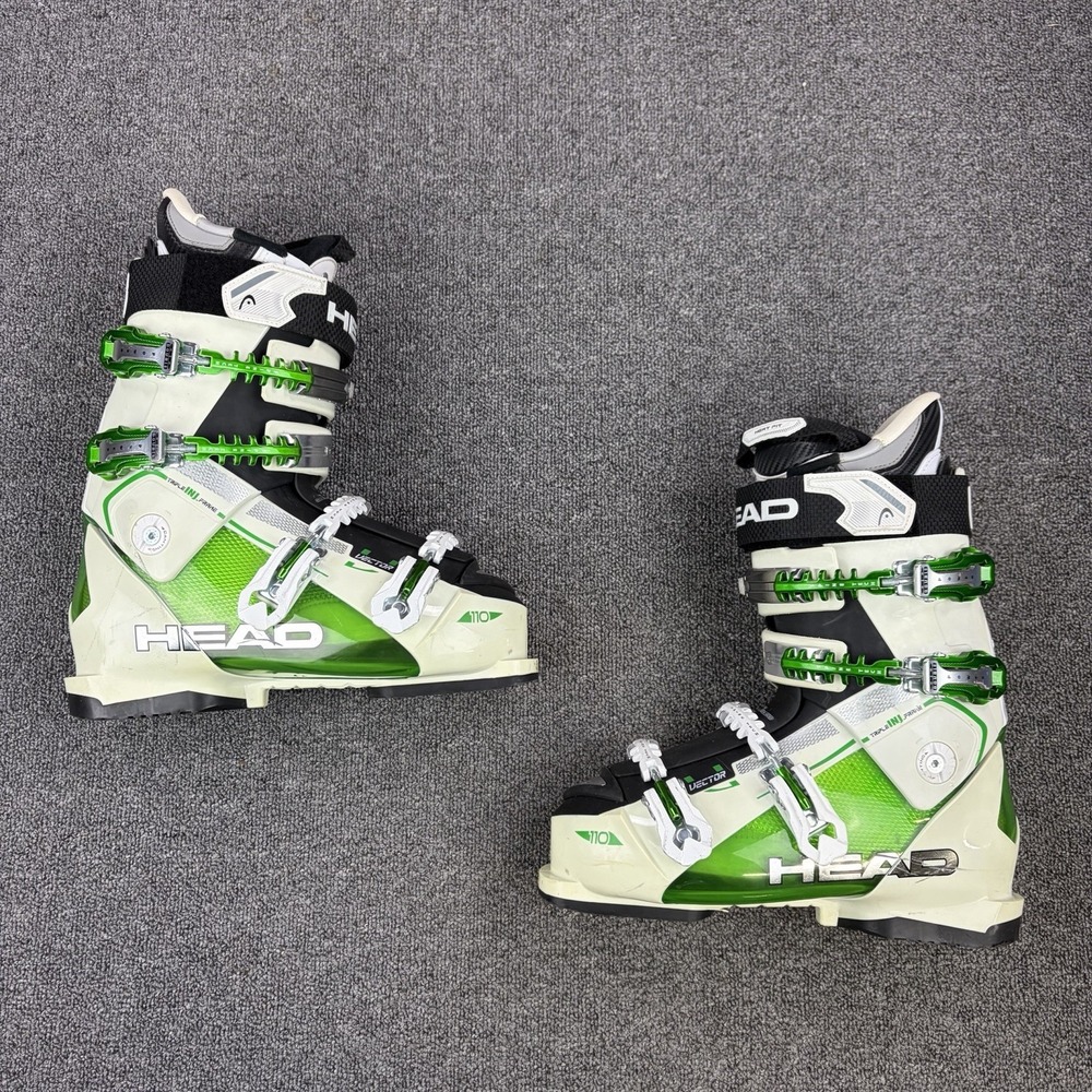 Men's HEAD Challenger 110 Ski Boots‎ Italy Vector 317mm Size 270/275 (US 9-9.5)